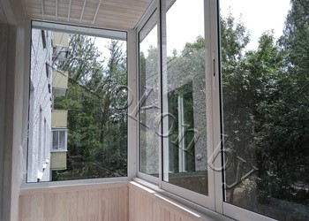 балконные рамы из алюминия