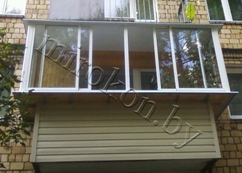 балконные рамы из алюминия