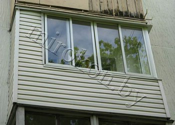 алюминиевые балконные рамы