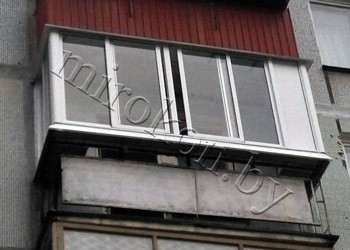 алюминиевые балконные рамы