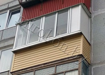 балконные рамы из алюминия