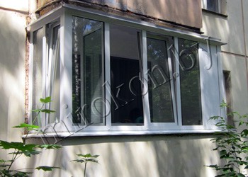 балконные рамы из ПВХ