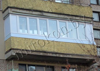 балконные рамы из ПВХ