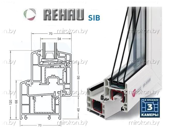 окна REHAU от Мир окон
